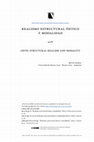 Research paper thumbnail of Realismo estructural óntico y modalidad