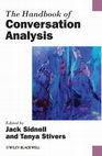 Research paper thumbnail of The Handbook of Conversation Analysis (Cover and TOC)