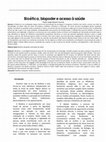 Research paper thumbnail of Bioética, biopoder e acesso à saúde