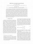 Research paper thumbnail of Traffic flow with multiple quenched disorders