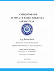 Research paper thumbnail of Antik Dönemde Al Mina ve Kıbrıs Hakkında Anekdotlar