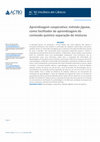 Research paper thumbnail of Aprendizagem cooperativa: método jigsaw, como facilitador de aprendizagem do conteúdo químico separação de misturas RESUMO