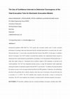 Research paper thumbnail of The Use of Confidence Intervals to Determine Convergence of the Total Evacuation Time for Stochastic Evacuation Models