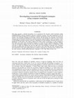 Research paper thumbnail of Investigating evacuation lift dispatch strategies using computer modelling