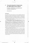 Research paper thumbnail of Towards integrative frameworks for addressing sexual violence: Feminist, abolitionist, social harm and restorative perspectives