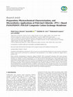 Research paper thumbnail of Preparation, Physicochemical Characterization, and Microrobotics Applications of Polyvinyl Chloride-(PVC-) Based PANI/PEDOT: PSS/ZrP Composite Cation-Exchange Membrane