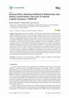 Research paper thumbnail of Science–Policy Interfaces Related to Biodiversity and Nature Conservation: The Case of Natural Capital Germany—TEEB-DE