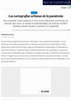 Research paper thumbnail of Las cartografías urbanas de la pandemia