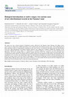 Research paper thumbnail of Biological introductions or native ranges: two curious cases of new distributional records in the Panama Canal