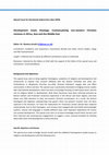 Research paper thumbnail of (Special Issue Call) Development meets Theology: Contextualising non-western Christian missions in Africa, Asia and the Middle East