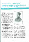 Research paper thumbnail of Documentando el patrimonio villenense: Manuel González Simancas y su viaje a Villena en 1908