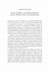 Research paper thumbnail of Ficção científica e tecnologia distópica