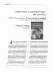 Research paper thumbnail of Marxismo e antropologia da técnica