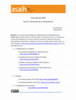 Research paper thumbnail of Investigación/Divulgación sobre Declaración de la Independencia (9 julio 1816)