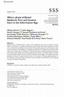 Research paper thumbnail of Who's afraid of Ebola? Epidemic fires and locative fears in the Information Age Original Article