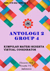 Research paper thumbnail of ANTOLOGI 2 GROUP 4 KUMPULAN MATERI BESERTA VIRTUAL COORDINAT : Teknik Menulis Jurnal dan Publikasi Materi