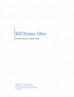 Research paper thumbnail of Bill Evans, "Oleo": One Pianist's Approach to Rhythm Changes