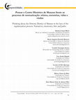 Research paper thumbnail of Pensar o Centro Histórico de Manaus frente ao processo de normatização: relatos, memórias, vidas e vindas