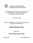 Research paper thumbnail of Las manifestaciones rupestres como proceso de comunicación. El caso de las pinturas de Tenampulco, en Zautla, Puebla.