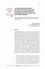 Research paper thumbnail of La profesionalización de los arquitectos en Chile en el siglo XIX: estrategias de legitimación social para una identidad gremial. Historia 396, vol. 10, n. 1, 2020, pp. 219-260