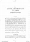 Research paper thumbnail of Populism and Conspiracy Theories