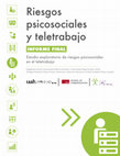 Research paper thumbnail of Riesgos psicosociales y teletrabajo