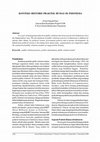 Research paper thumbnail of KONTEKS HISTORIS PRAKTEK HUMAS DI INDONESIA