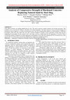 Research paper thumbnail of Analysis of Compressive Strength of Hardened Concrete: Replacing Natural Sand by Steel Slag