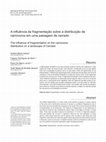 Research paper thumbnail of A influência da fragmentação sobre a distribuição de carnívoros em uma paisagem de cerrado