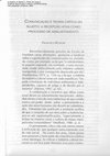 Research paper thumbnail of Comunicação e teoria crítica do sujeito