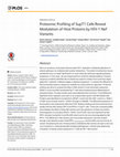 Research paper thumbnail of Proteomic Profiling of SupT1 Cells Reveal Modulation of Host Proteins by HIV-1 Nef Variants