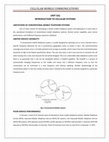 Research paper thumbnail of CELLULAR MOBILE COMMUNICATIONS UNIT-I(A) INTRODUCTION TO CELLULAR SYSTEMS LIMITATIONS OF CONVENTIONAL MOBILE TELEPHONE SYSTEMS