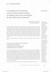 Research paper thumbnail of A interação entre movimentos sociais e sistema estatal no Brasil: um debate a partir das contribuições de Claus Offe e Nicos Poulantzas