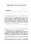 Research paper thumbnail of Saúde mental de estudantes universitários de cursos de graduação da área da saúde: revisão de literatura