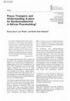 Research paper thumbnail of Peace, Transport, and Understanding: A place for Samfunnssikkerhet in African Peacebuilding