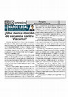 Research paper thumbnail of ¿Una nueva moción de vacancia contra Vizcarra?