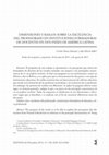 Research paper thumbnail of Dimensiones y rasgos sobre la excelencia del profesorado en instituciones formadoras de docentes en dos países de América Latina