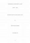 Research paper thumbnail of THE HISTORY OF RECENT ELECTION IN NIGERIA