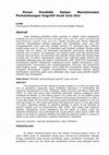 Research paper thumbnail of Peran Pendidik Dalam Menstimulasi Perkembangan Kognitif Anak Usia Dini