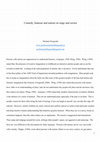 Research paper thumbnail of Comedy, humour and autism on stage and screen