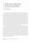 Research paper thumbnail of GODOY, Patrícia Bueno. Theodoro Braga nos periódicos paulistas: atividade artística e contribuição para a reformulação do ensino do desenho no Estado de São Paulo (1921-1930)