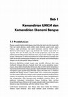 Research paper thumbnail of Kemandirian UMKM dan Kemandirian Ekonomi Bangsa