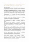 Research paper thumbnail of As prerrogativas processuais da Administração Pública e a sua incompatibilidade com o procedimento arbitral