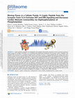 Research paper thumbnail of Moving Pieces in a Cellular Puzzle: A Cryptic Peptide from the Scorpion Toxin Ts14 Activates AKT and ERK Signaling and Decreases Cardiac Myocyte Contractility via Dephosphorylation of Phospholamban