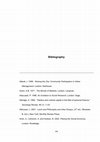 Research paper thumbnail of Bibliography