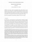 Research paper thumbnail of Disagreement about Scientific Ontology