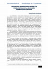 Research paper thumbnail of UNA MIRADA INTERSECCIONAL SOBRE LAS PROBLEMÁTICAS DE LA EDUCACIÓN INTERCULTURAL BILINGÜE