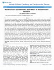 Research paper thumbnail of Blood Pressure and Mortality: Joint Effect of Blood Pressure Measures