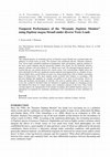 Research paper thumbnail of Temporal Performance of the "Dynamic Daphnia Monitor" using Daphnia magna Strauß under diverse Toxic Loads