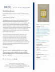 Research paper thumbnail of New book publication: Beholding Beauty: Sa'di of Shiraz and the Aesthetics of Desire in Medieval Persian Poetry